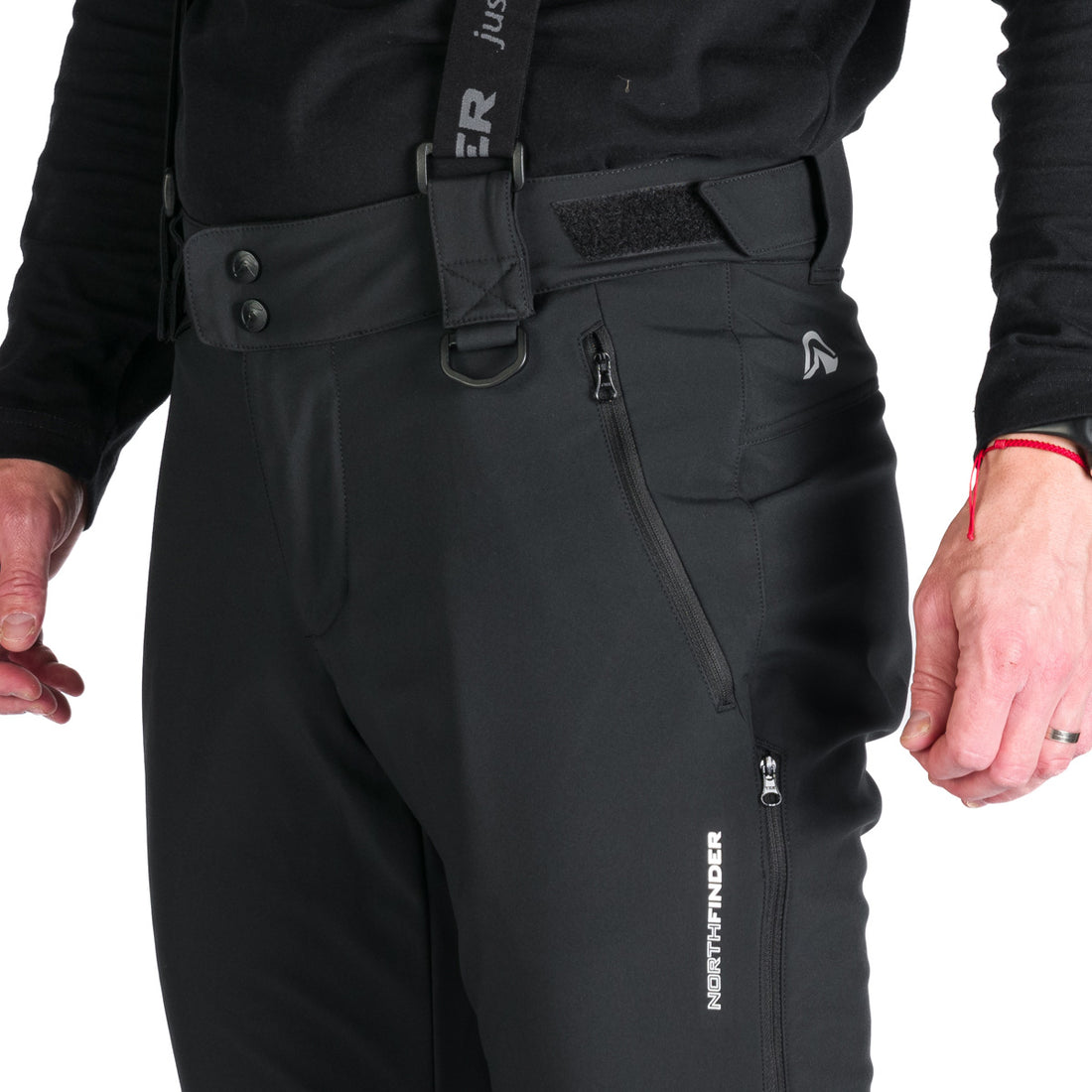 Men's ski softshell pants UMBERTO