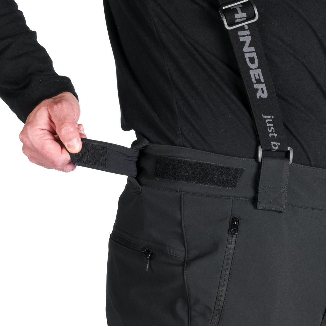 Men's ski softshell pants UMBERTO