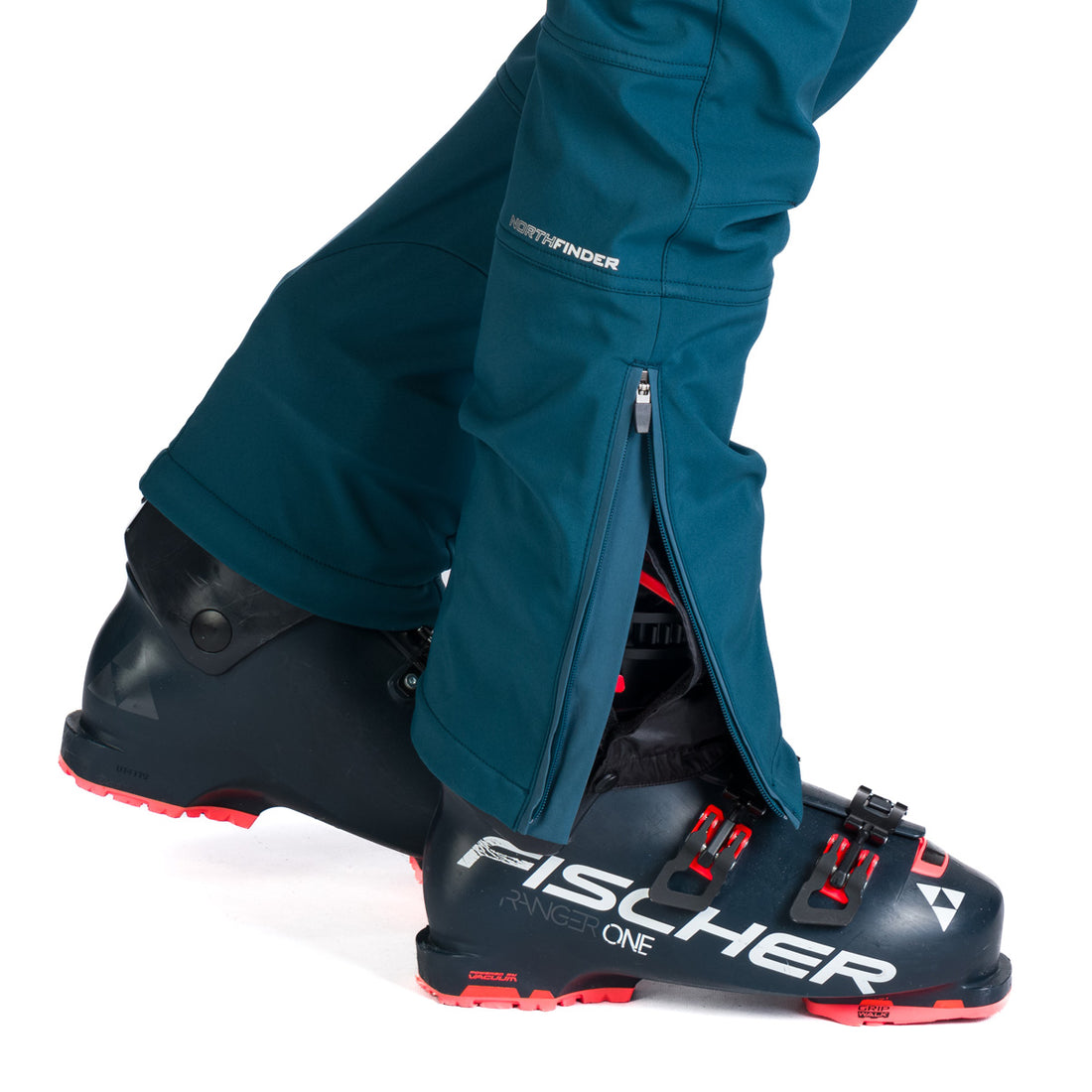 Men's ski softshell pants UMBERTO