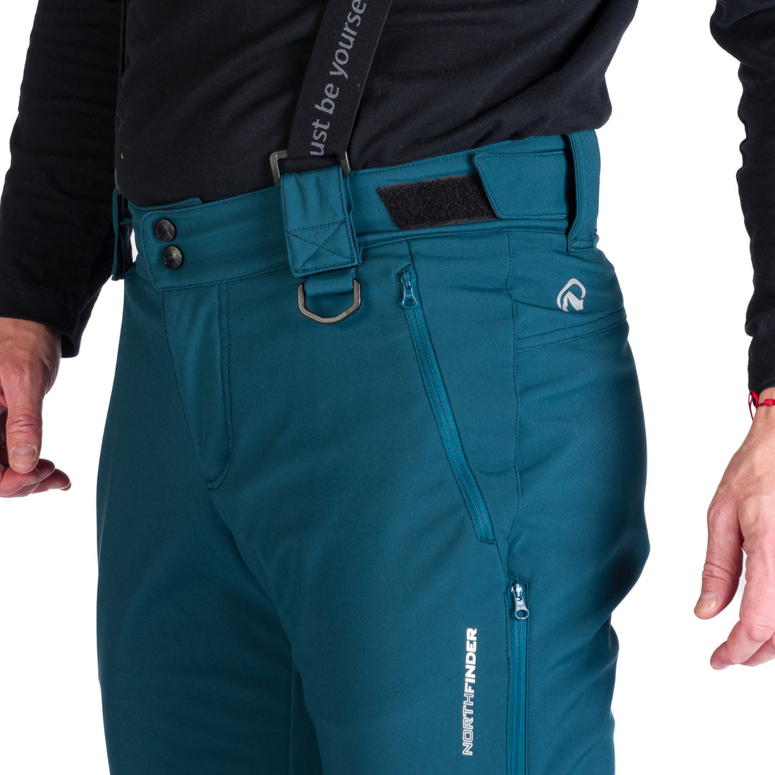 Men's ski softshell pants UMBERTO