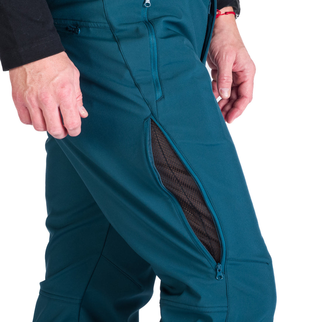 Men's ski softshell pants UMBERTO