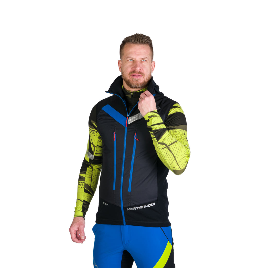 Men's ski-touring hybrid vest Polartec® Alpha® VHAN 3