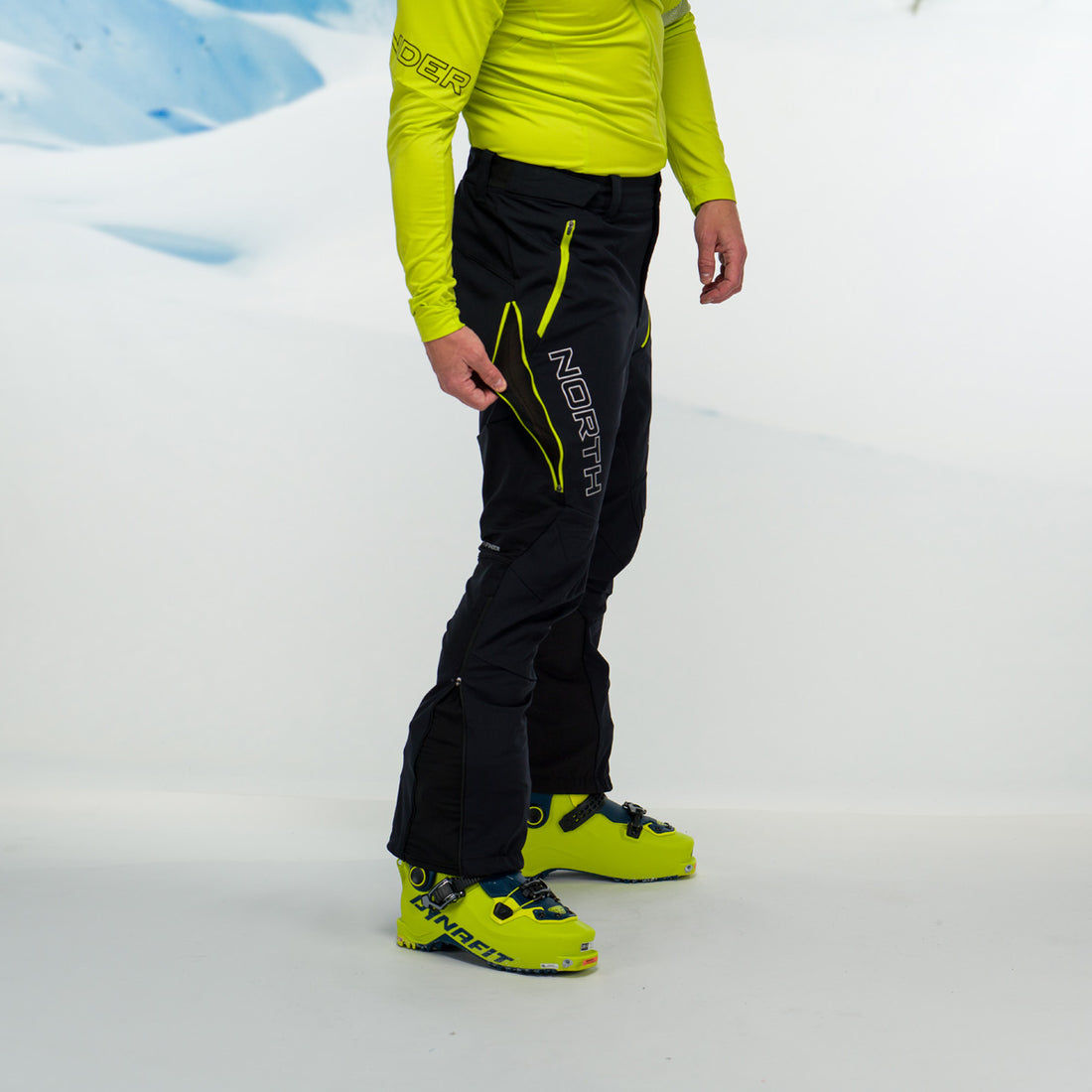 men's skialp all-season softshell 3l ski pants ROKOS