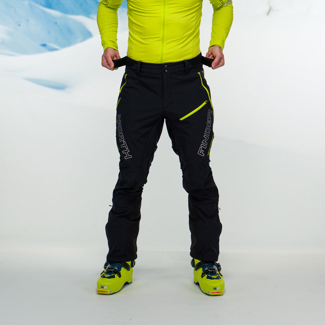 men's skialp all-season softshell 3l ski pants ROKOS