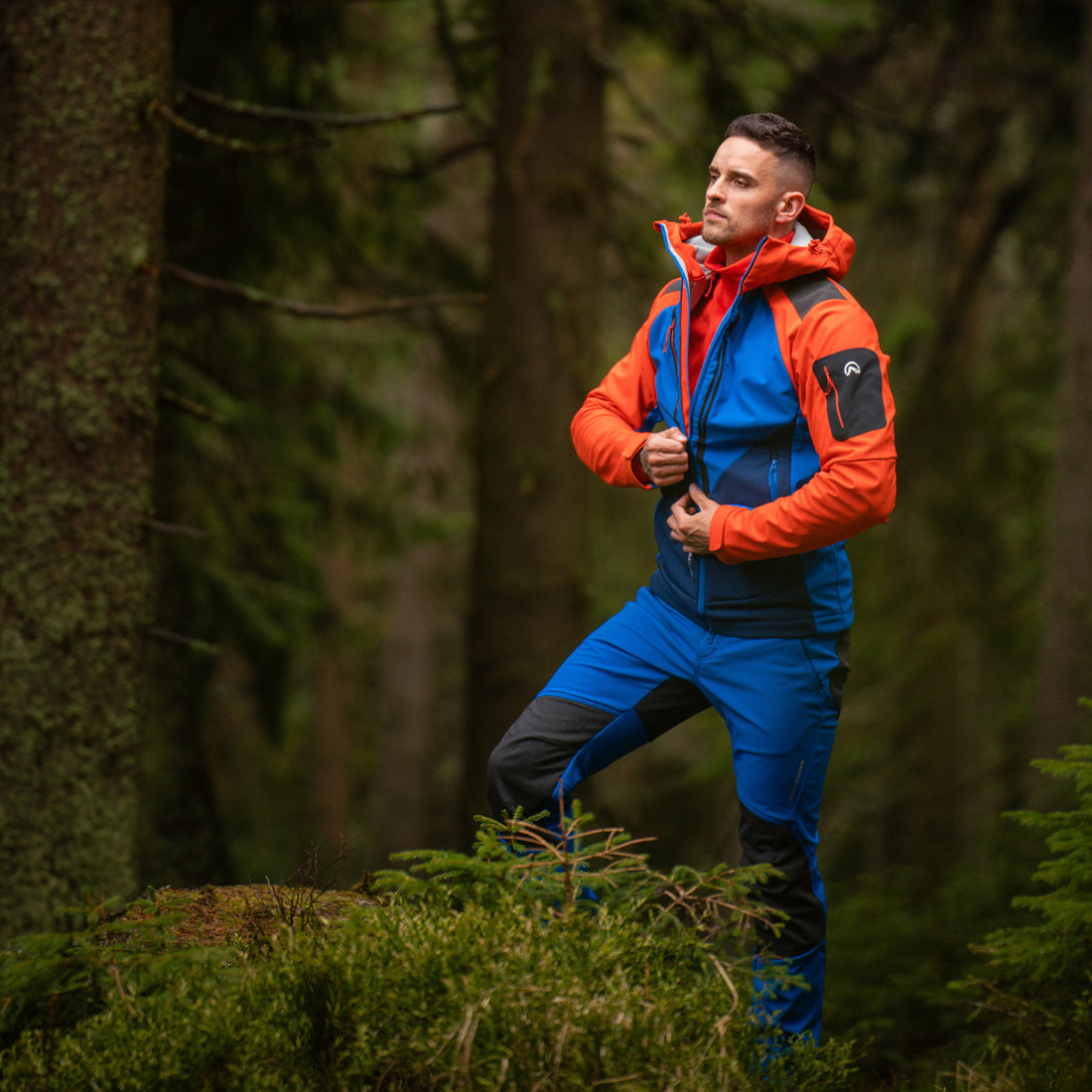 Men's softshell pants protect face outdoor 3L DAMON
