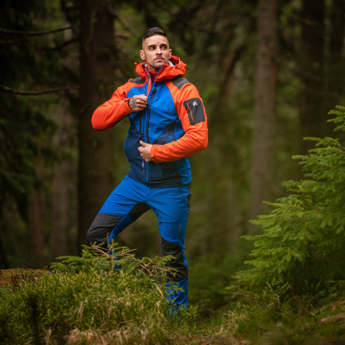 Men's softshell pants protect face outdoor 3L DAMON