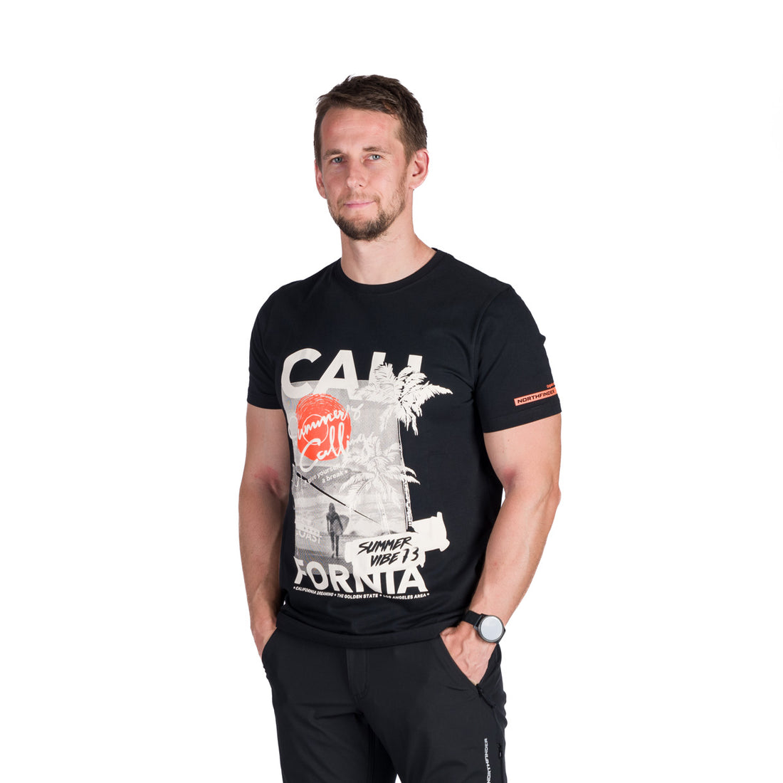  Men's sports T-shirt made of organic cotton JANNICK