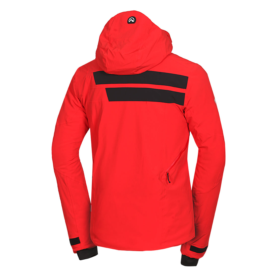 Men's technical ski jacket with full VALERIO equipment