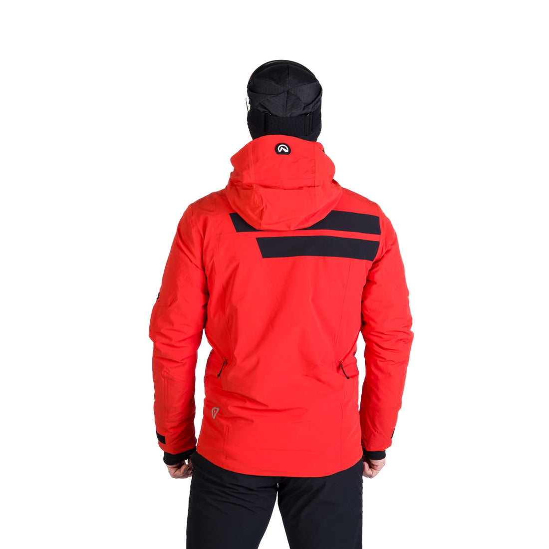 Men's technical ski jacket with full VALERIO equipment