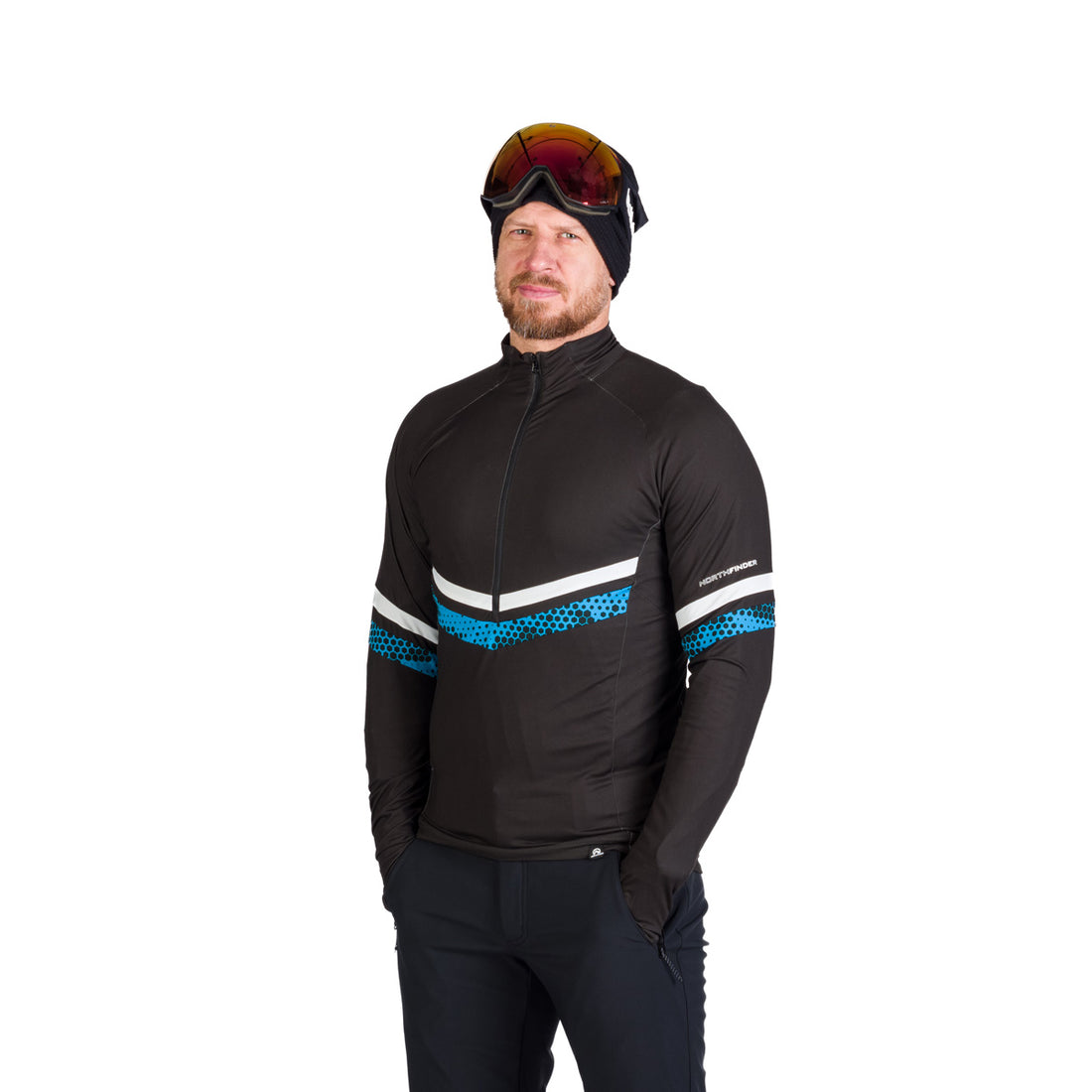 Men's technical ski sweater VALARIE