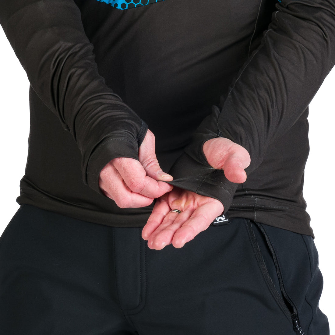 Men's technical ski sweater VALARIE