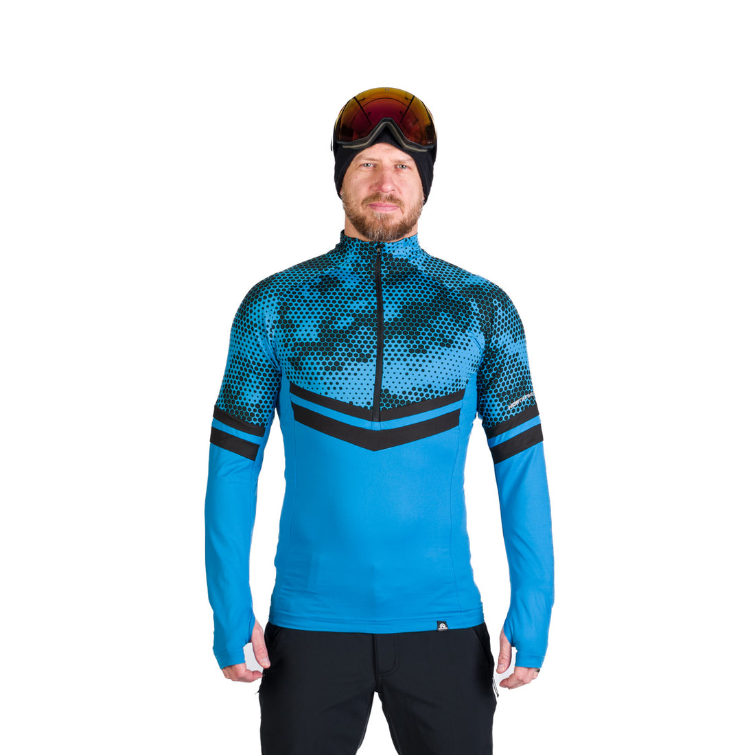 Men's technical ski sweater VALARIE