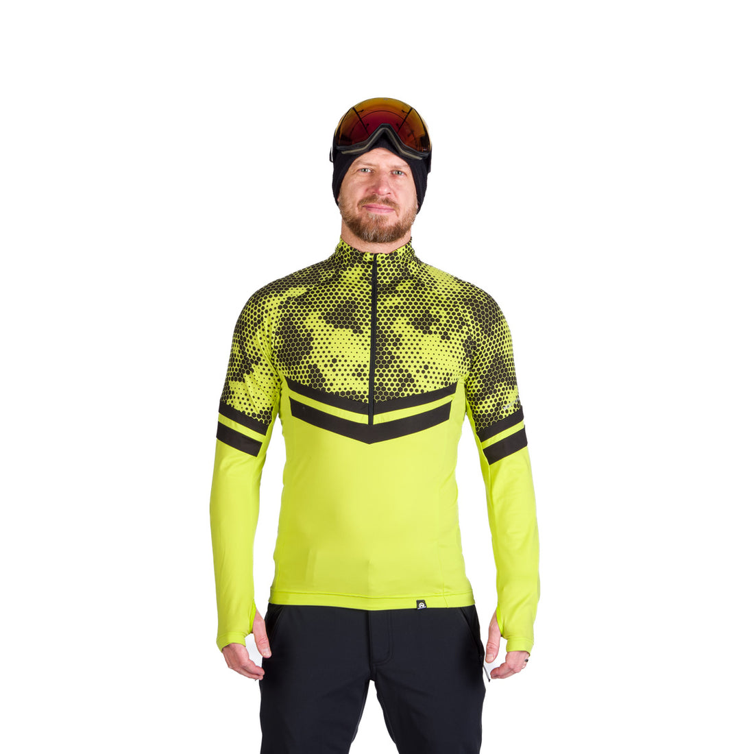 Men's technical ski sweater VALARIE
