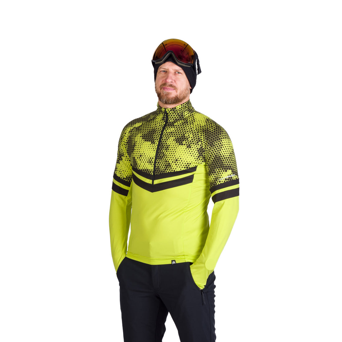 Men's technical ski sweater VALARIE