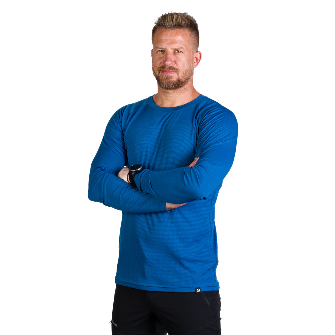 Men's technical T-shirt with long sleeves Polartec® ALPHUBEL