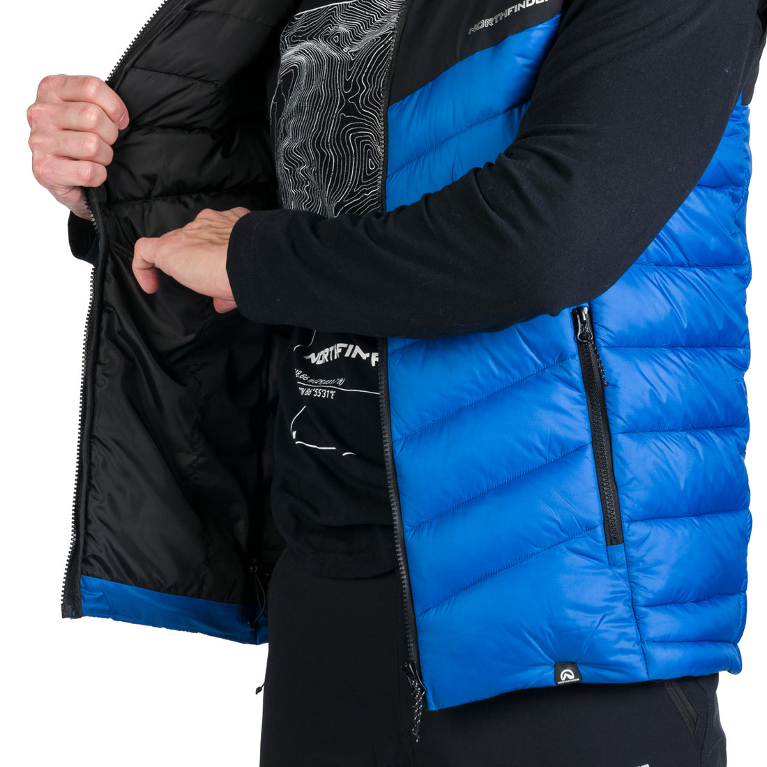 Men's tourist insulated vest FILIPPO