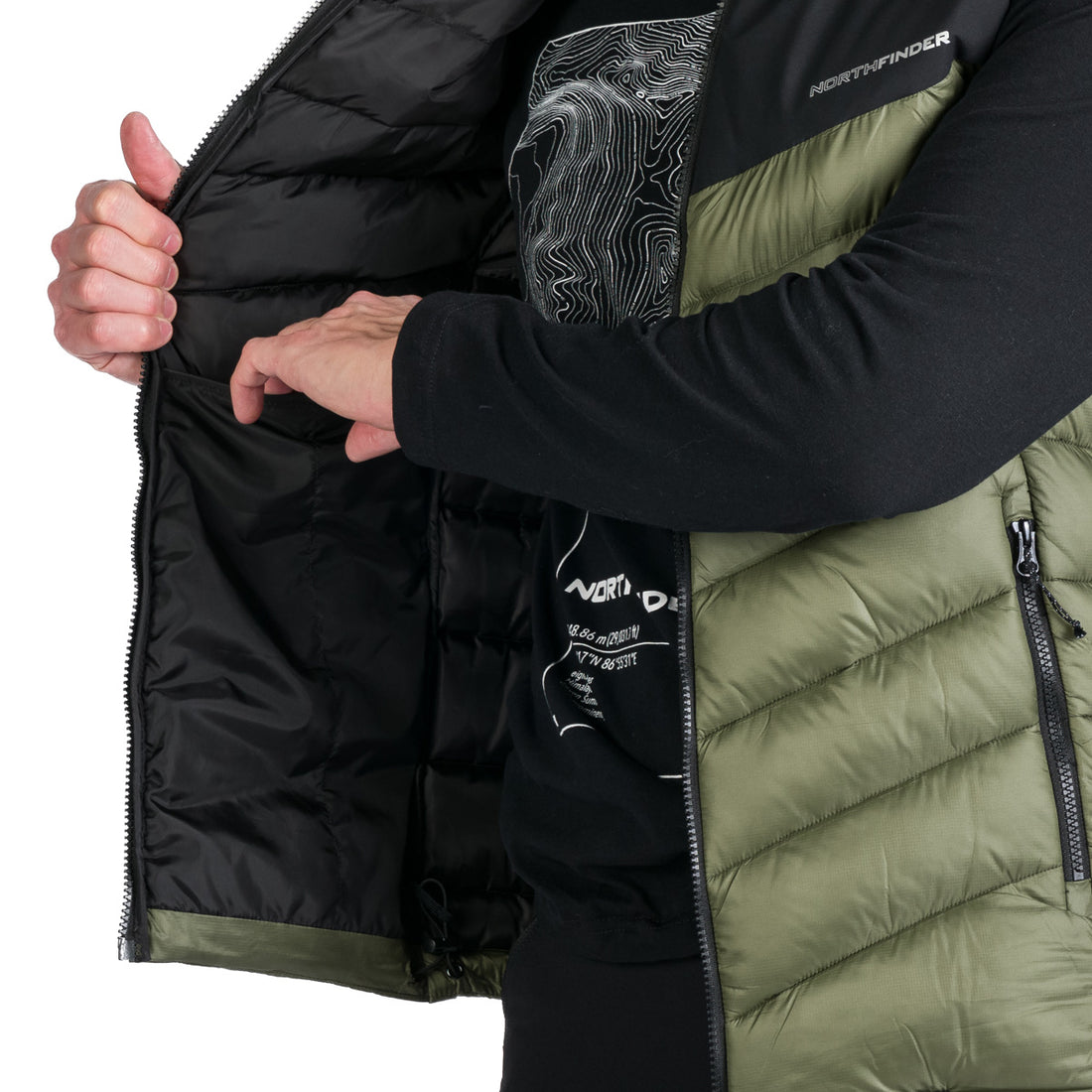 Men's tourist insulated vest FILIPPO