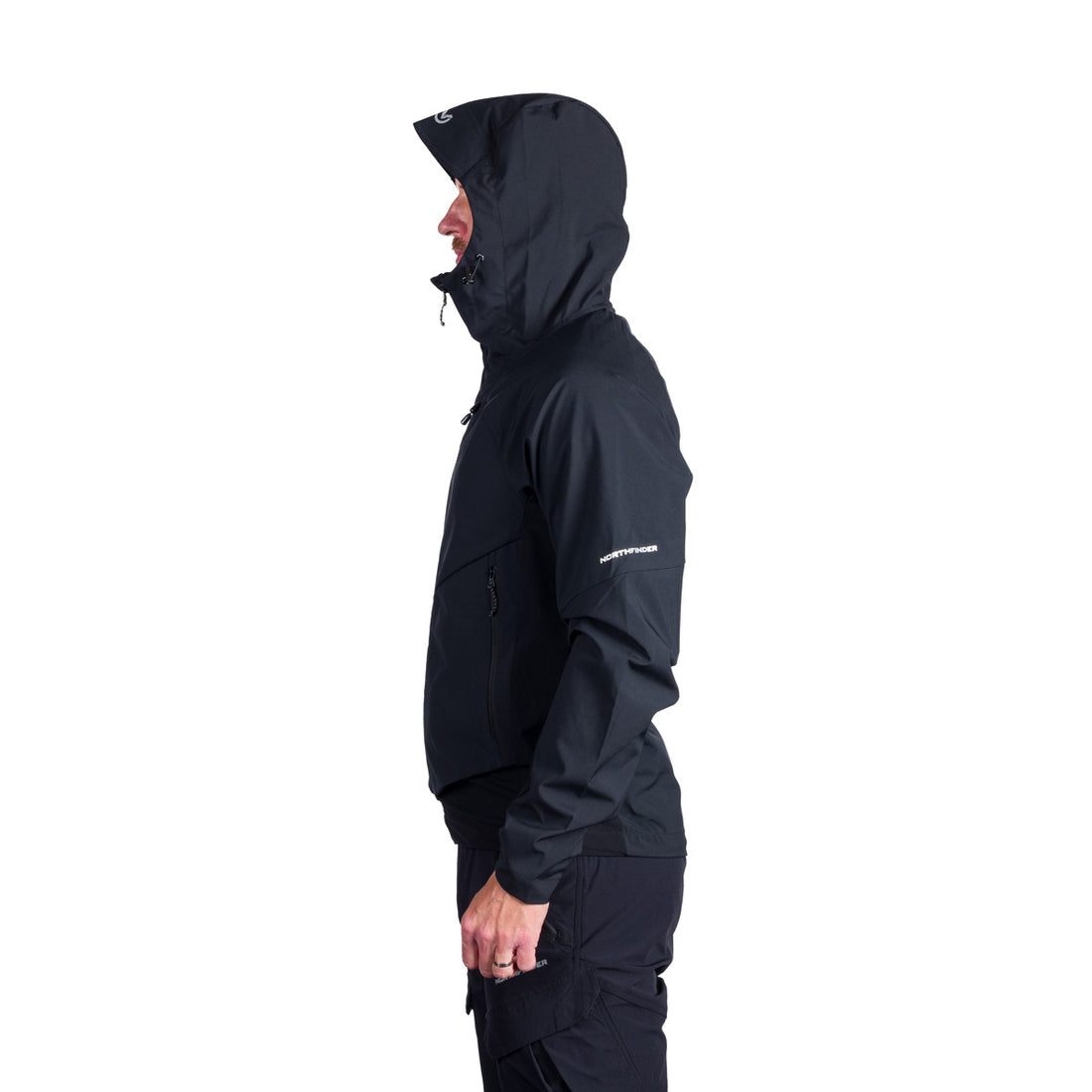  Men's trekking hybrid softshell active jacket CIRO