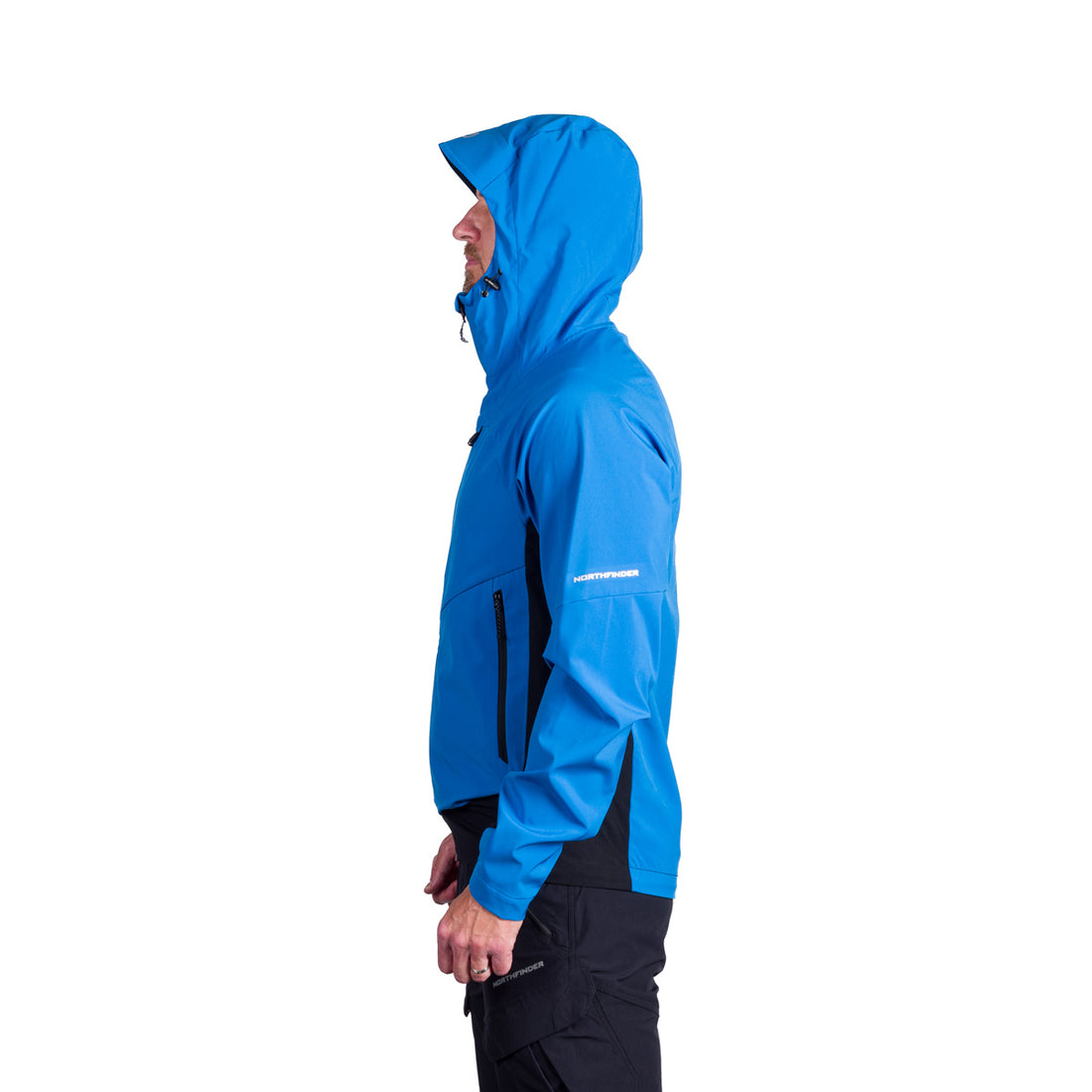  Men's trekking hybrid softshell active jacket CIRO