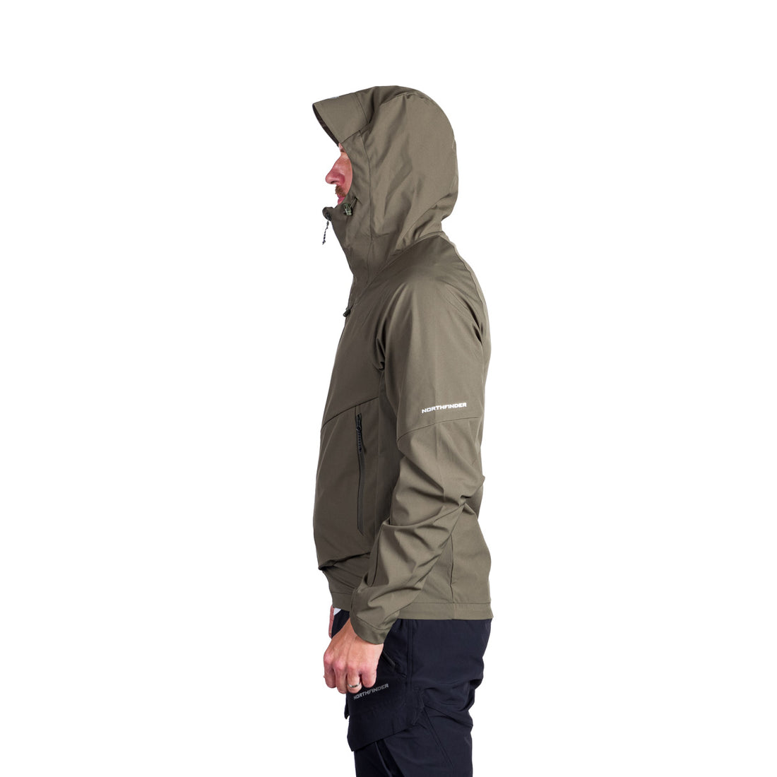  Men's trekking hybrid softshell active jacket CIRO