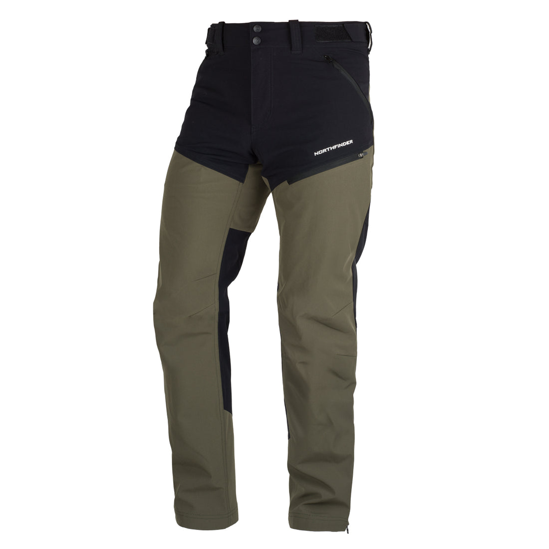  Men's trekking hybrid softshell pants FIERO