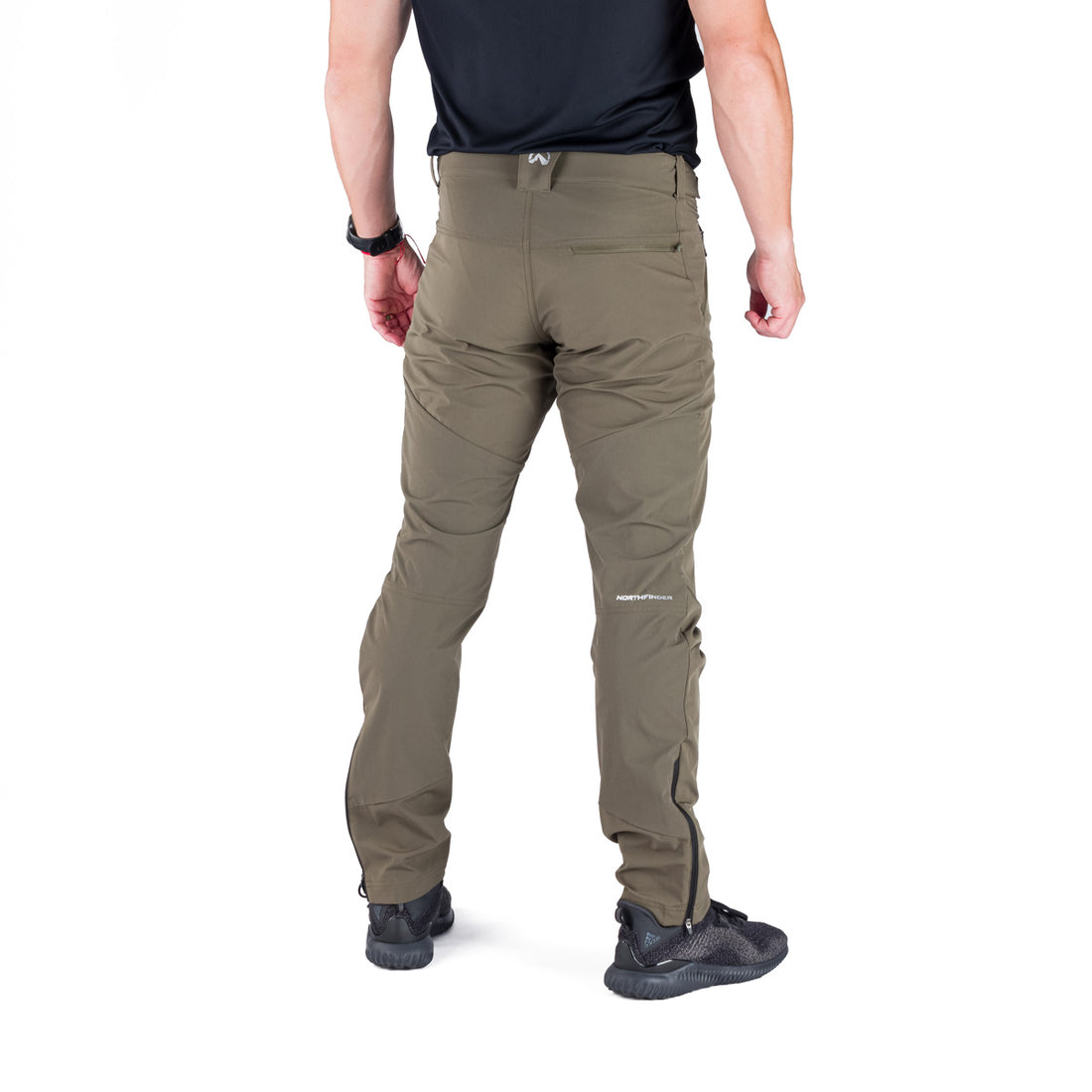  Men's trekking hybrid softshell pants FIERO