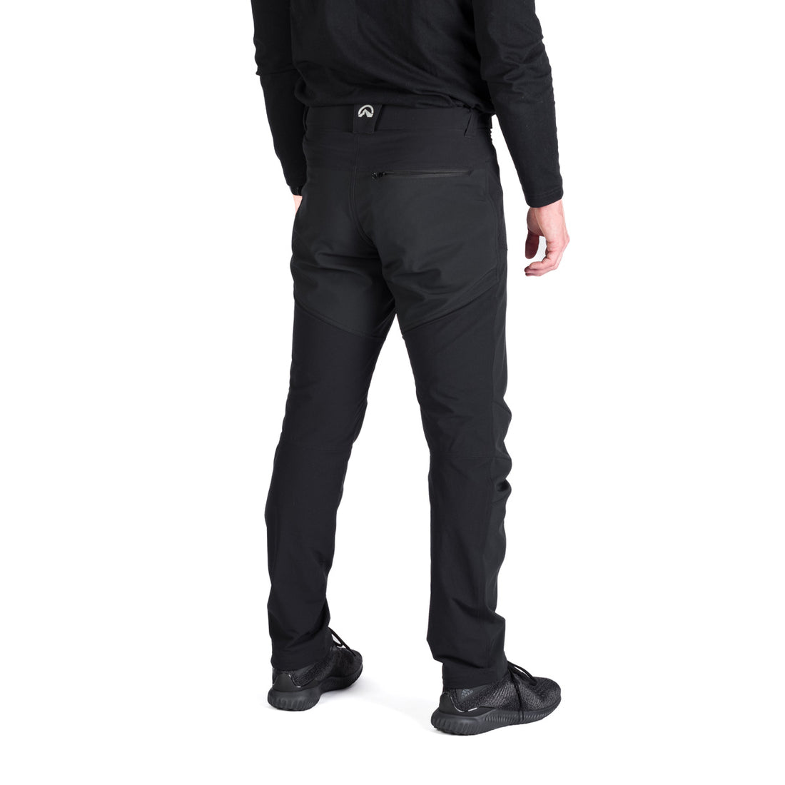 Men's trekking hybrid softshell pants NICOLA