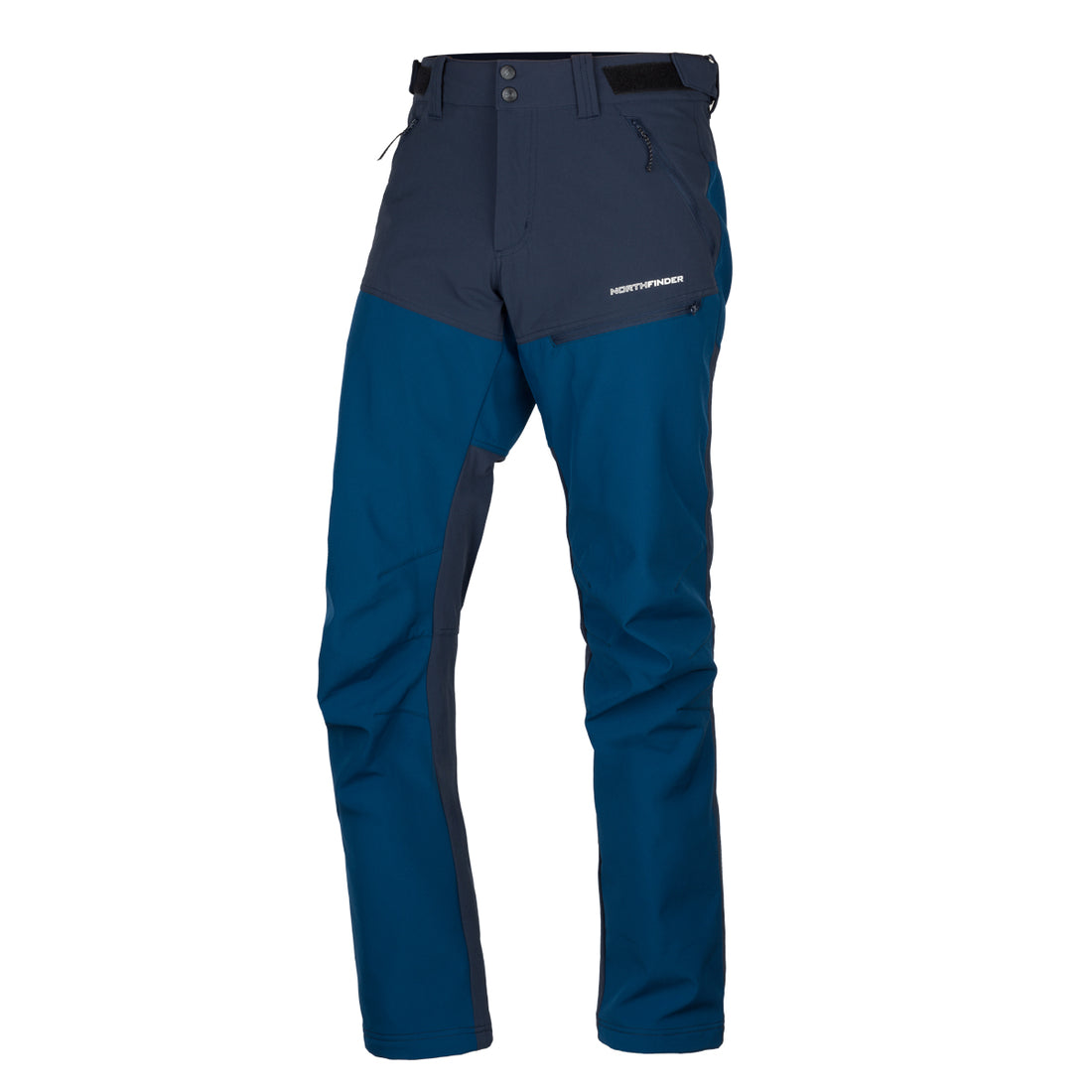 Men's trekking hybrid softshell pants NICOLA