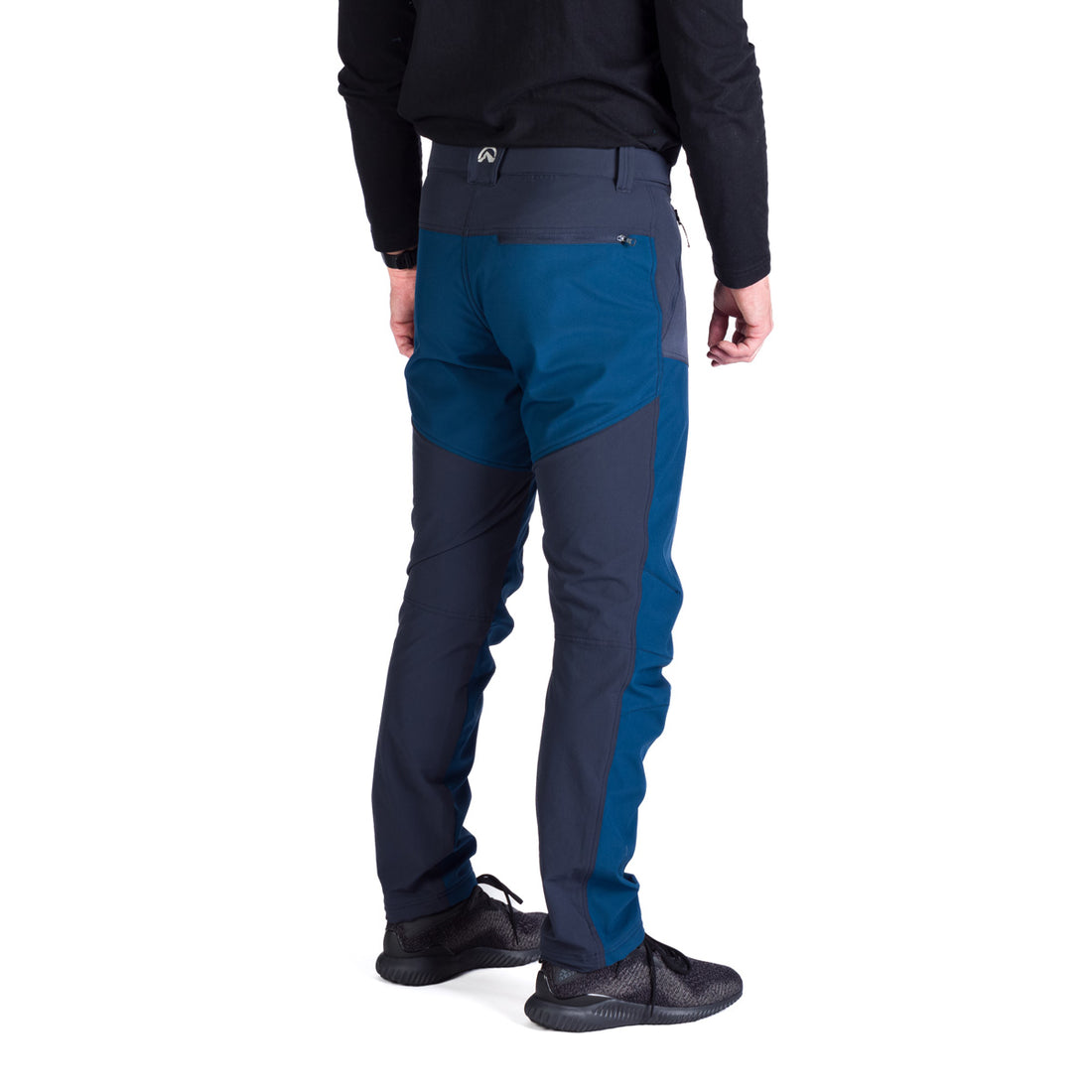 Men's trekking hybrid softshell pants NICOLA