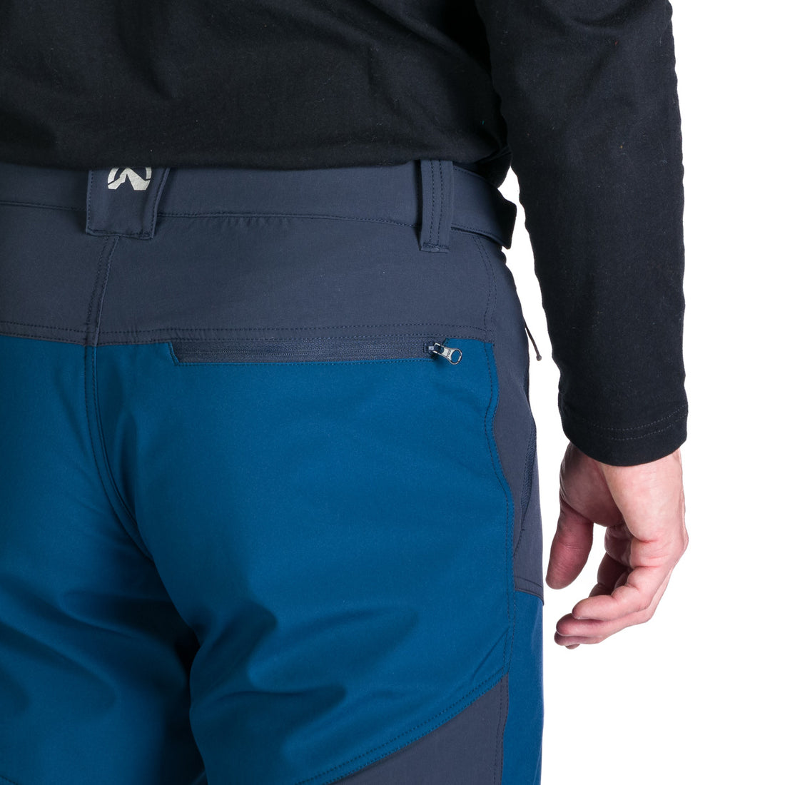 Men's trekking hybrid softshell pants NICOLA