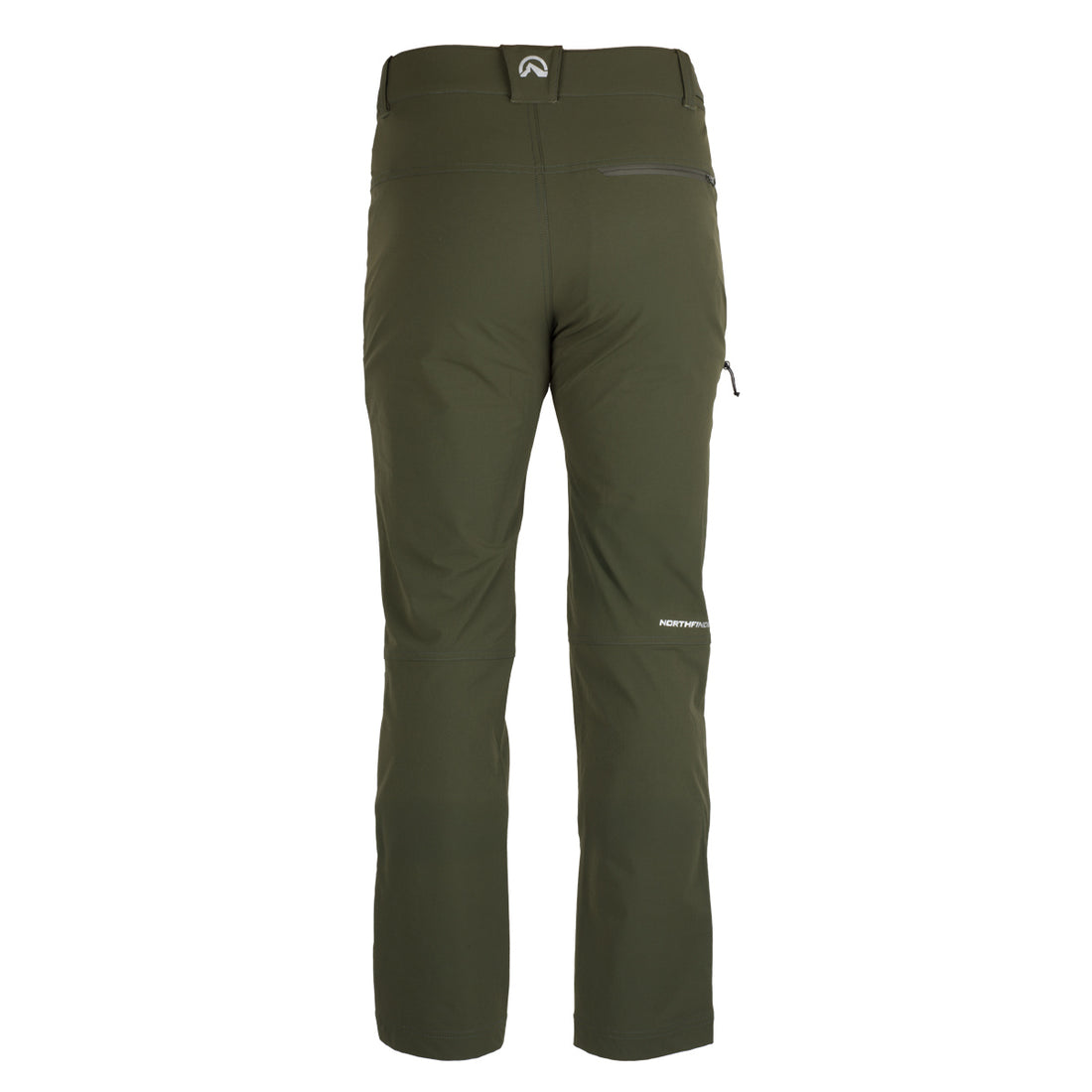Men's trekking technical regular fit stretch trousers AURELIAN
