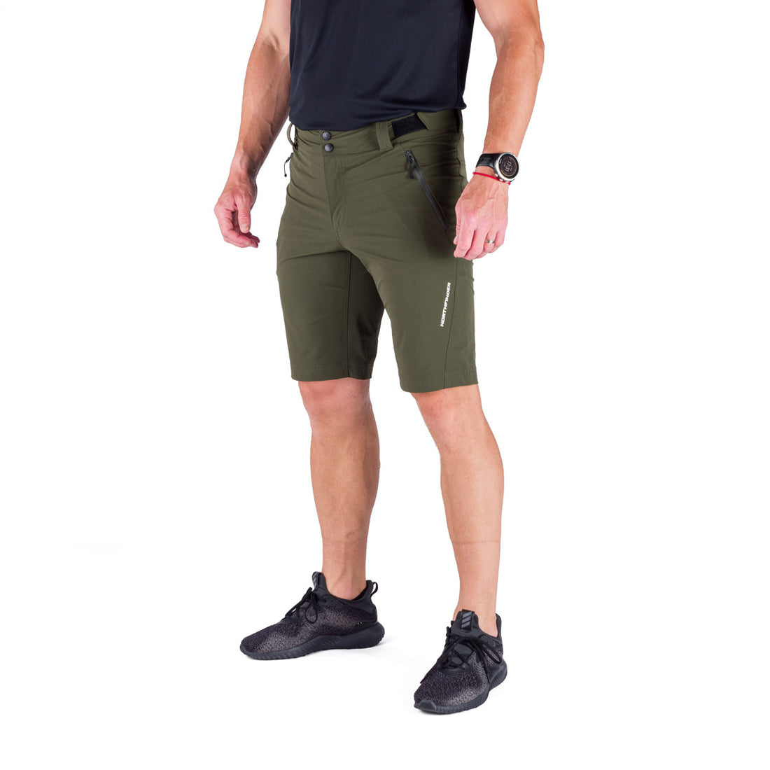 Men's trekking technical stretch shorts ALBRECHT