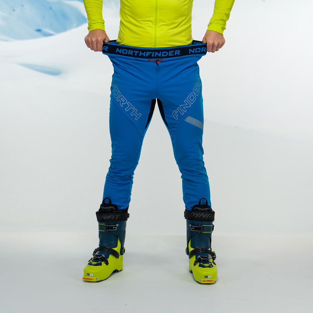 Men's trousers ski-touring active Thermal fleece RESWOR