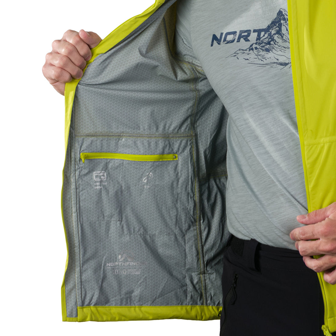  Men's waterproof multisport packable jacket 2.5L NORTHKITPRO1