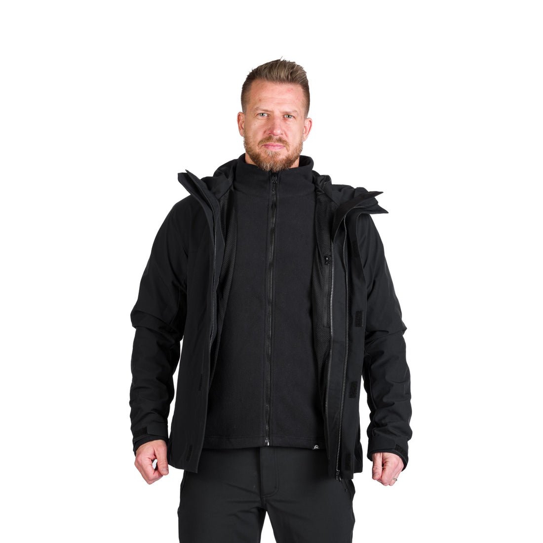 Men's winter jacket 3 in 1 MORTIMER