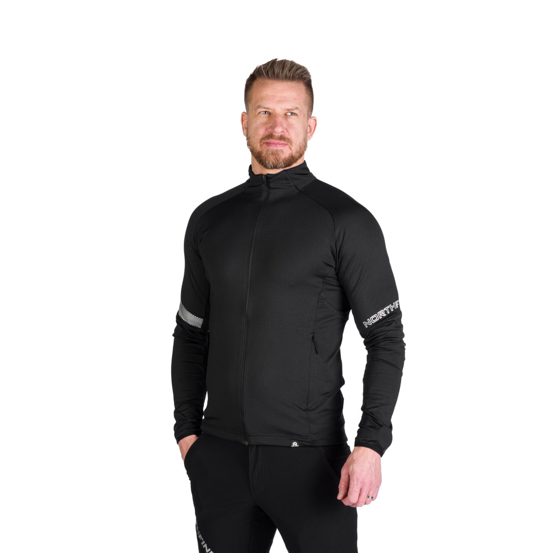 MI-36511SKP men's ski-touring sweater active sport half zip techno stretch SULOV