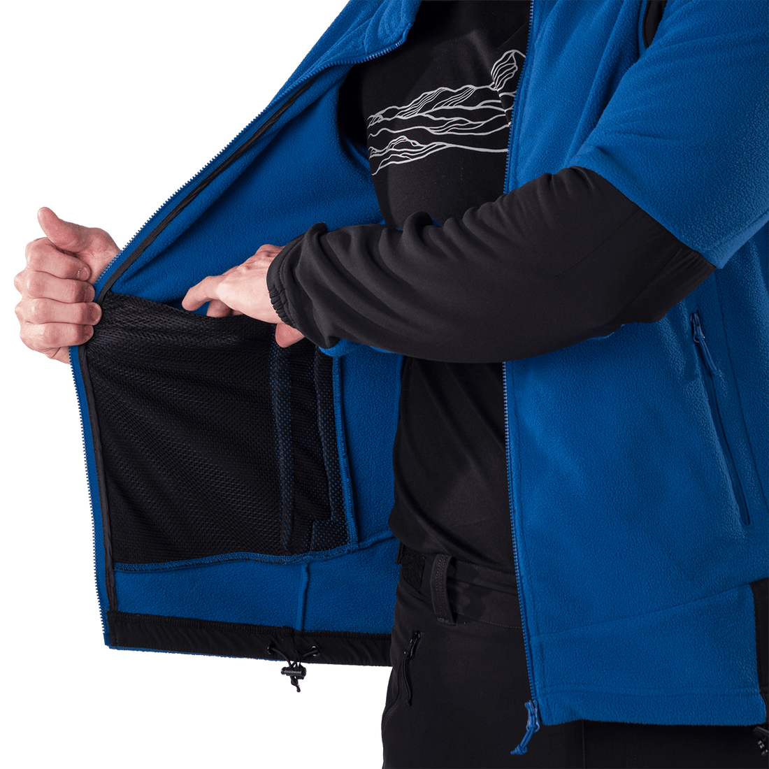 MI-3800OR men's outdoor fleece sweater EMMET