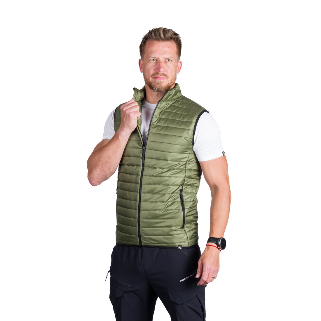 VE-3485OR men's light active insulated vest GIUSEPPE
