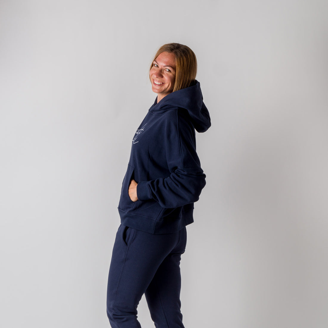 Women's active OVERSIZE boxy sweater BRIEDSENA