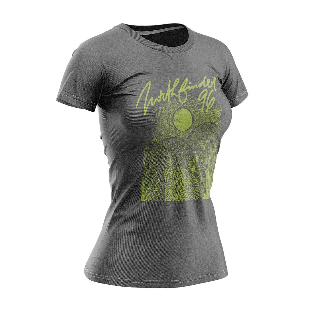 Women's active t-shirt with print from recycled fibres JAYLEEN