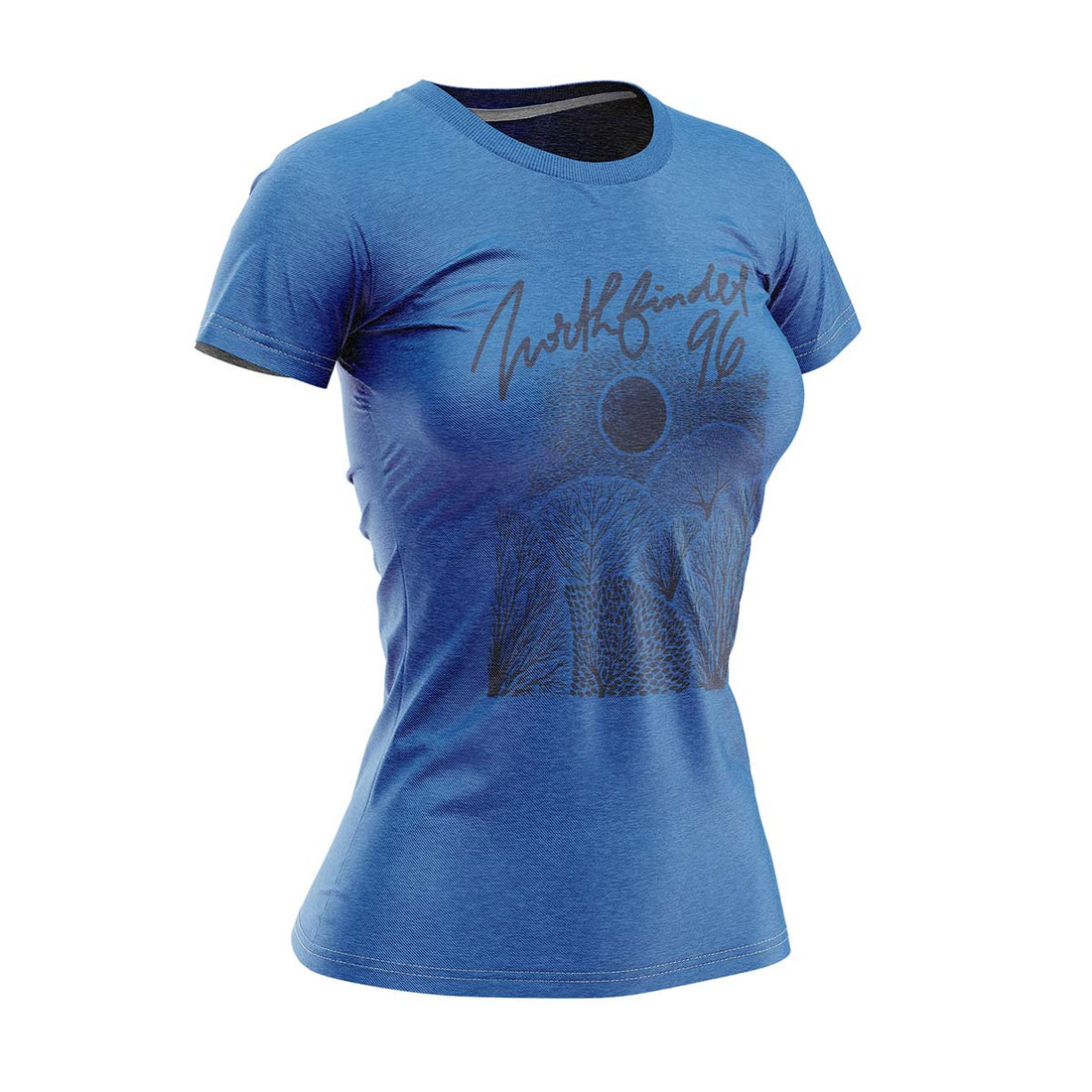 Women's active t-shirt with print from recycled fibres JAYLEEN