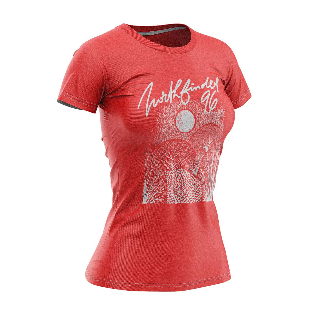 Women's active t-shirt with print from recycled fibres JAYLEEN