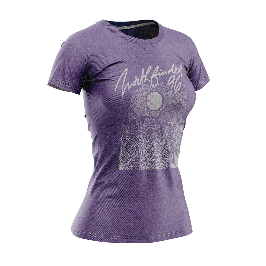 Women's active t-shirt with print from recycled fibres JAYLEEN
