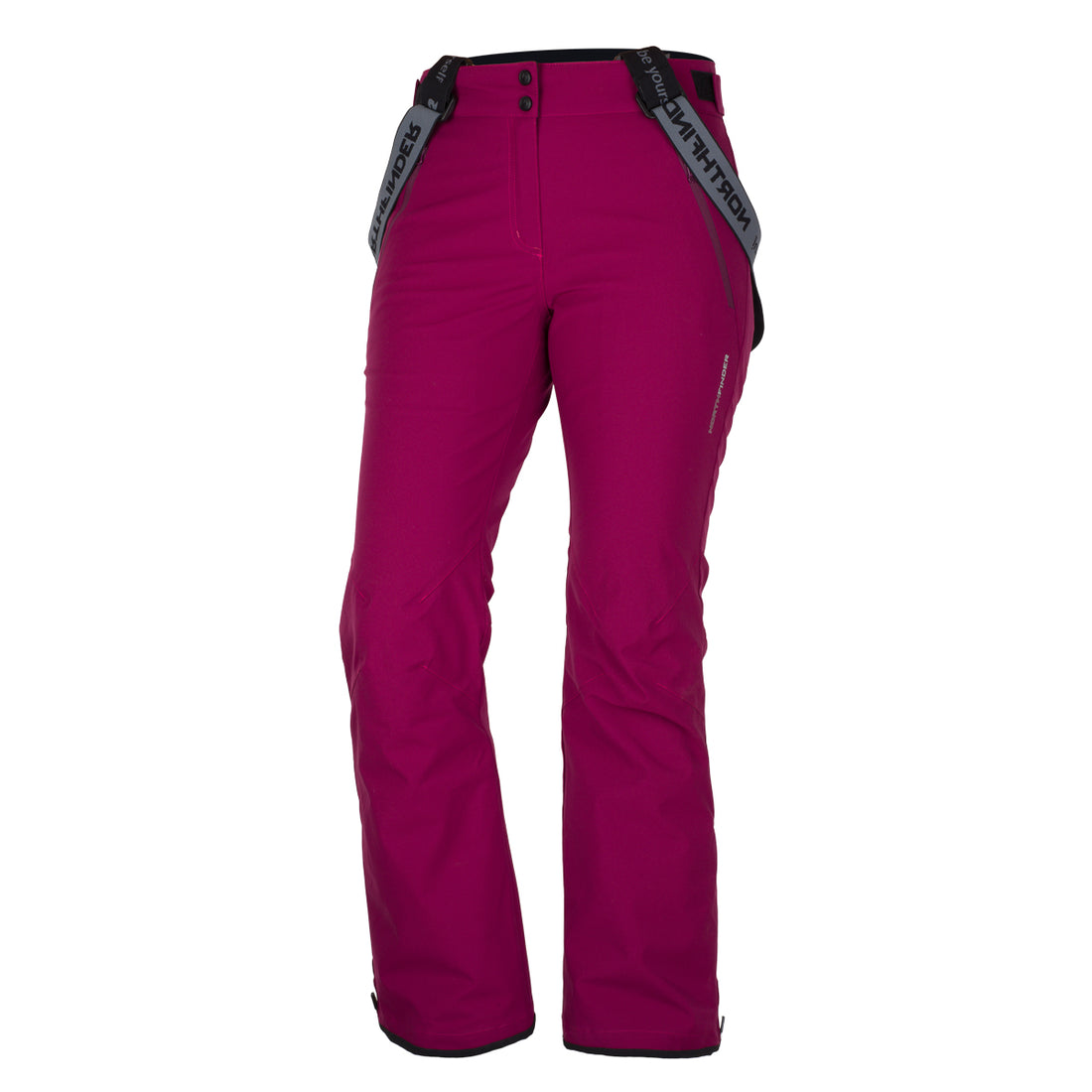 Women's comfortable ski pants with braces JODI