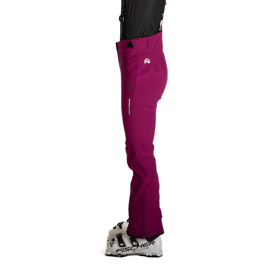 Women's comfortable ski pants with braces JODI