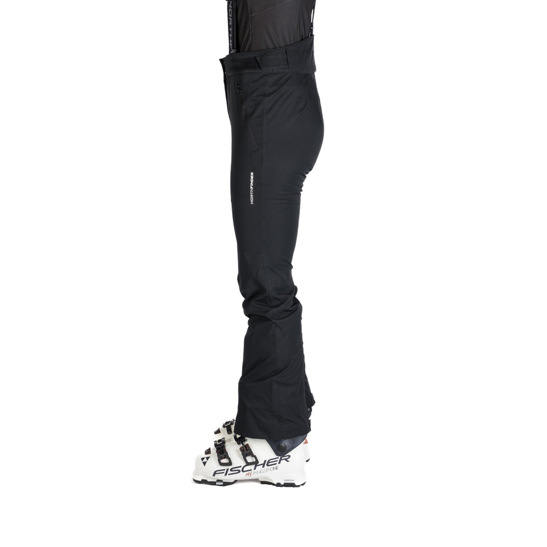 Women's comfortable ski pants with braces TAMERA