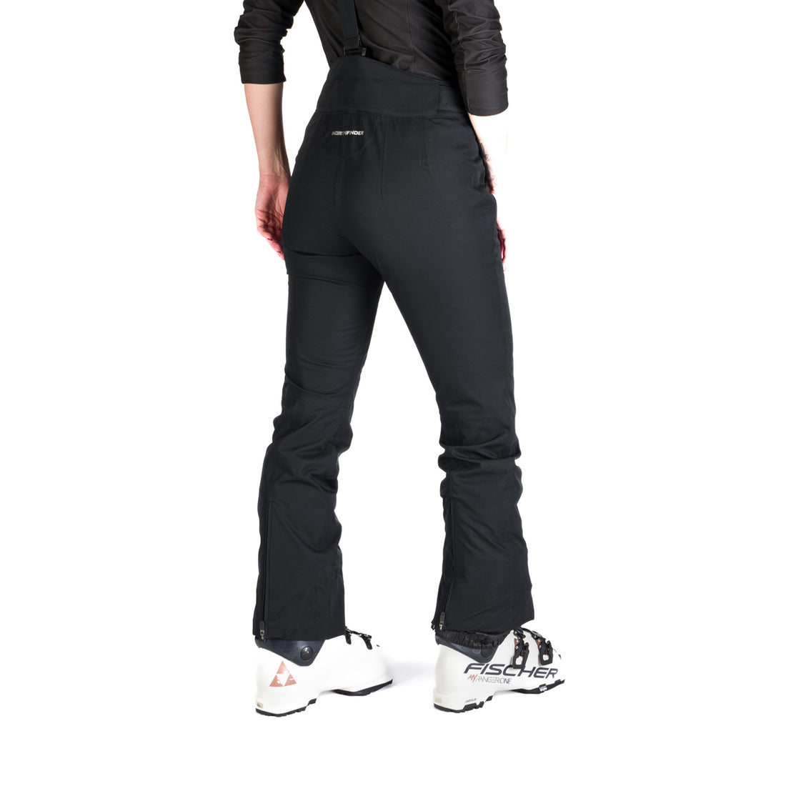 Women's comfortable ski pants with braces TAMERA