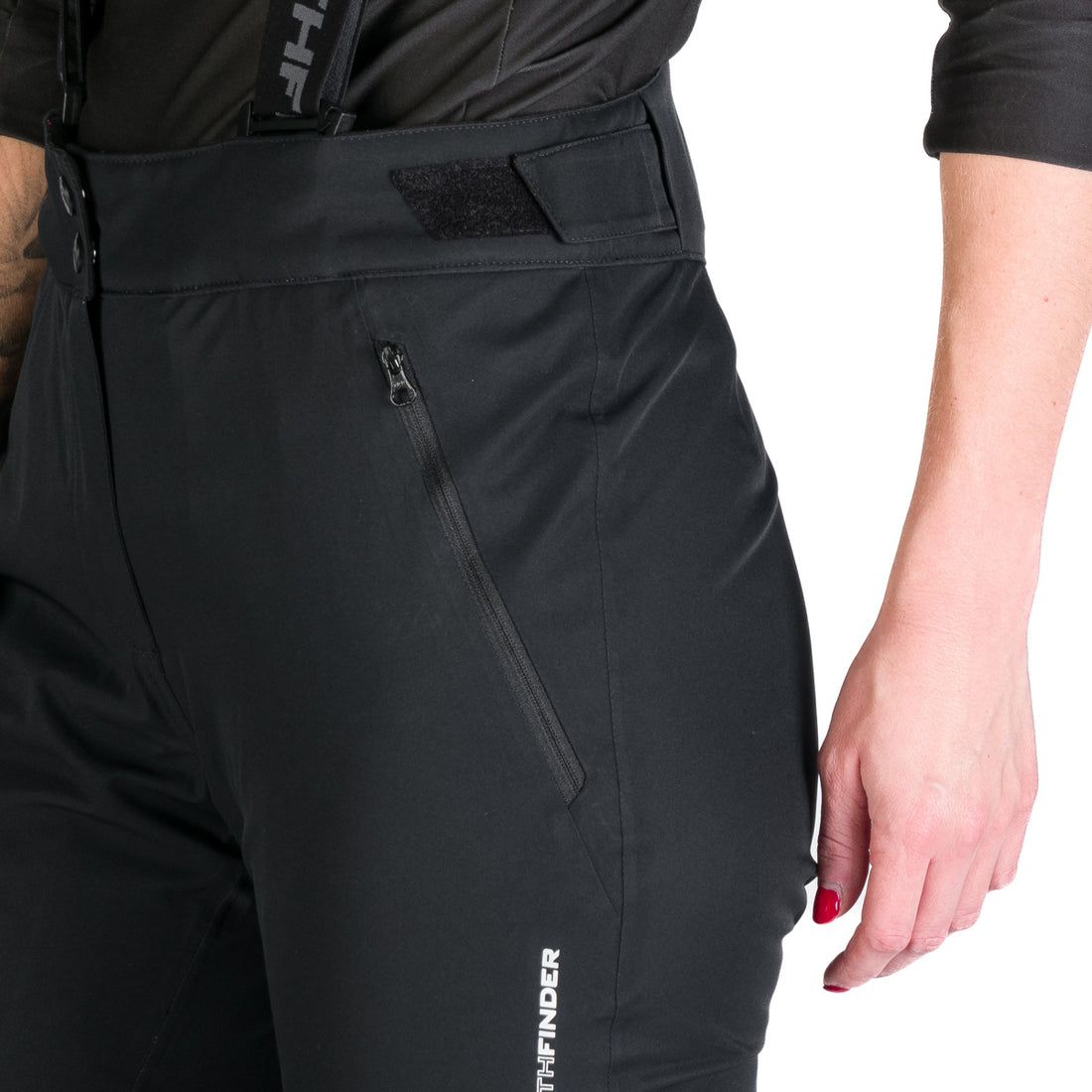 Women's comfortable ski pants with braces TAMERA