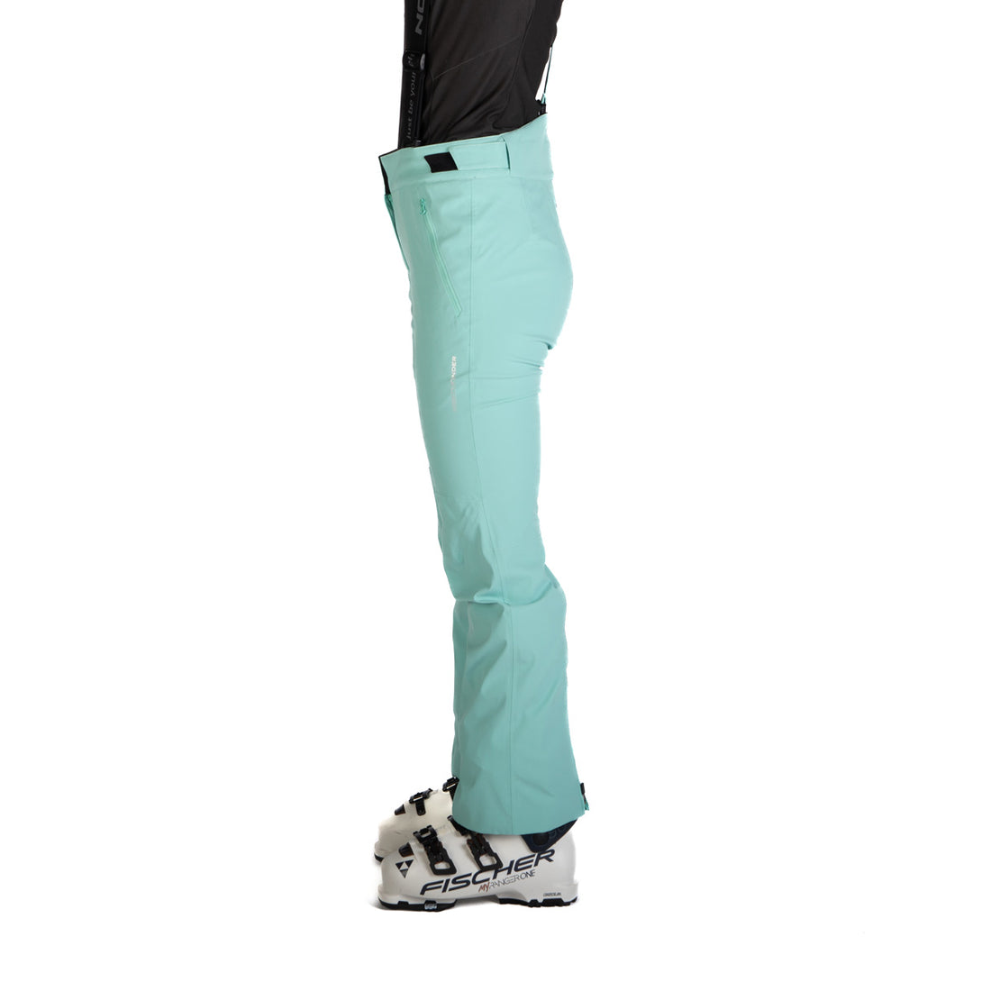 Women's comfortable ski pants with braces TAMERA