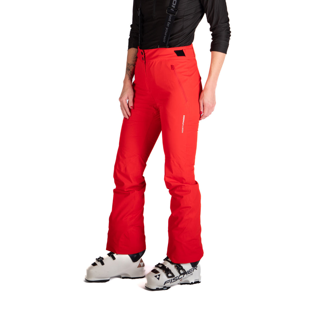 Women's comfortable ski pants with braces TAMERA